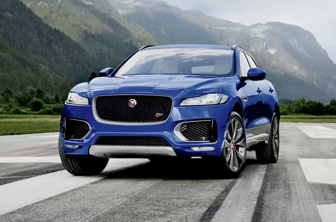f-pace - the luxury performance suv.