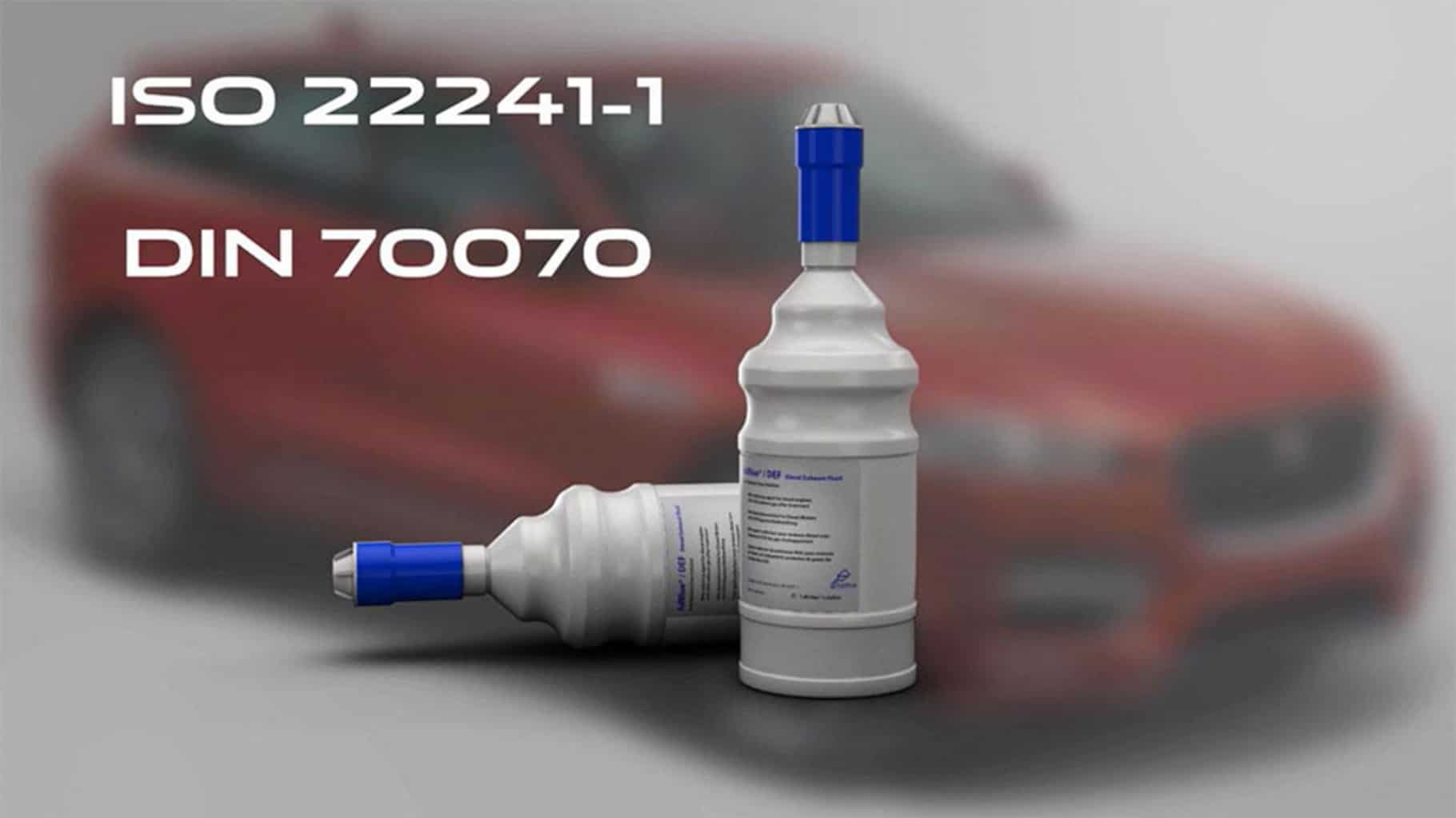 Jaguar F-PACE's Diesel Exhaust Fluid, also know as AdBlue, AUS 32 or ARLA 32 information video.